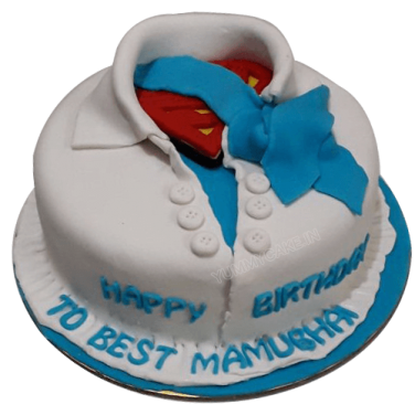 superman shirt cake online