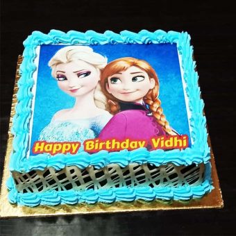 elsa anna birthday cake image