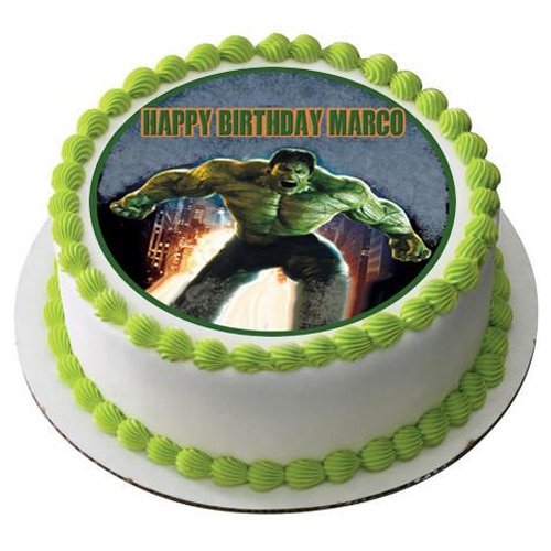 hulk birthday cake online