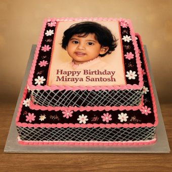 Rich Chocolate Photo Cake