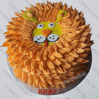 lion cake