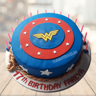 wonder woman cake