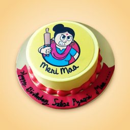 meri maa photo cake