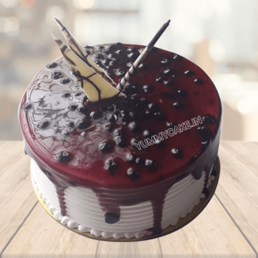 Delightful Blueberry Cake design