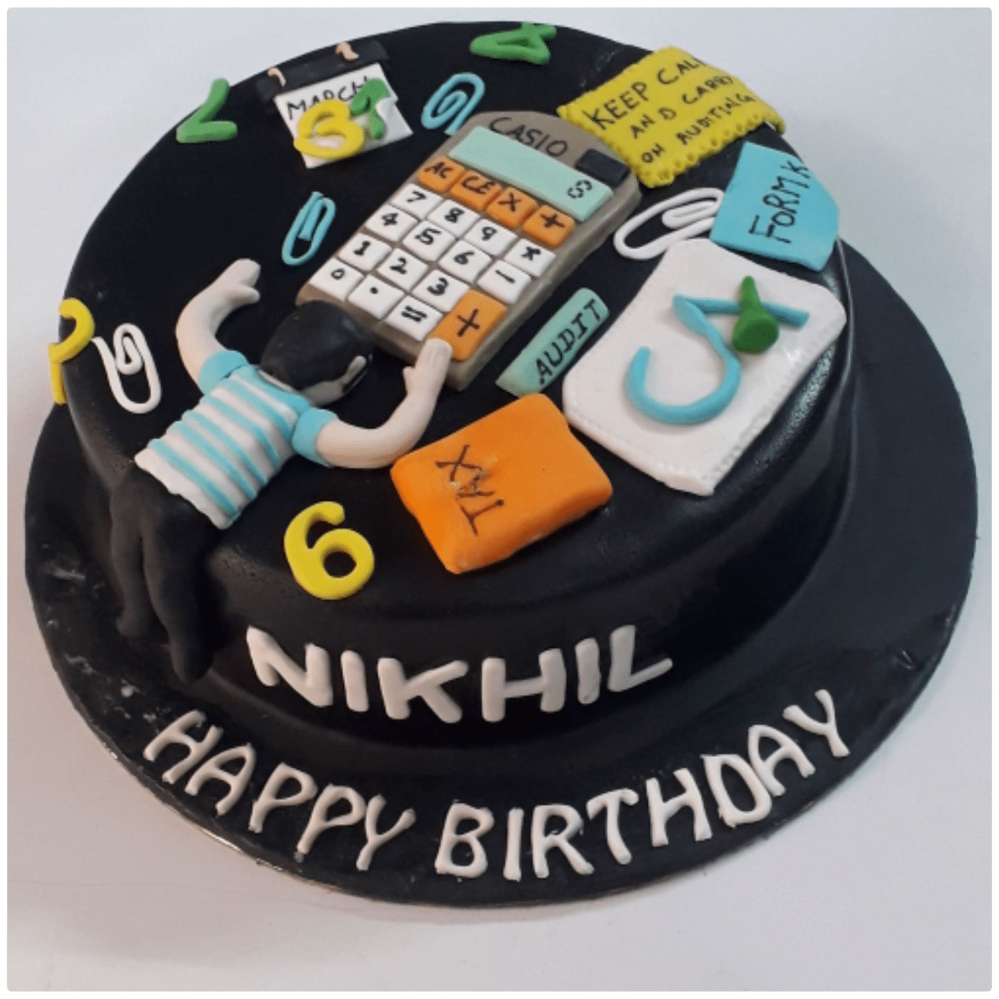 happiest #birthday *Nikhil 🎊🎊🥳🥳 #stayblessed #satyhappy 🎊🎊🎊🥳 Hope  you like this #smirking #face #emoji #theme #cake #emojis #expression… |  Instagram