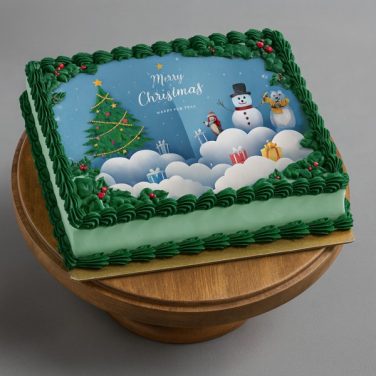 christmas tree cake