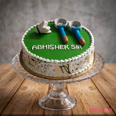 Badminton Theme Cake