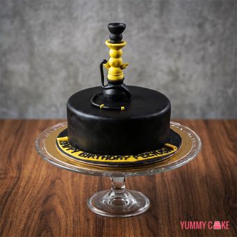 Hookah Birthday Cake