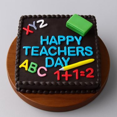 Teachers’ Day Blackboard Cake