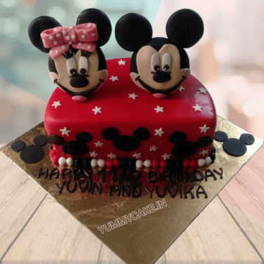 half birthday cake for baby girl online