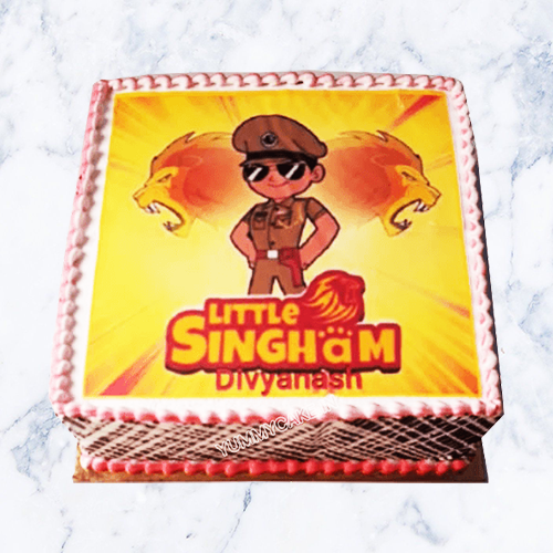 Little Singham theme cake. Singham in... - Neha Cake Express | Facebook-sonthuy.vn