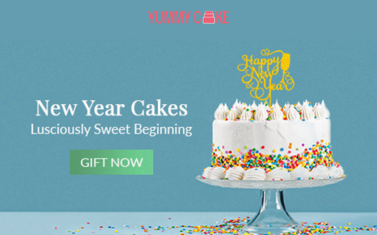 Black Forest New Year Cake | New Year Gifts