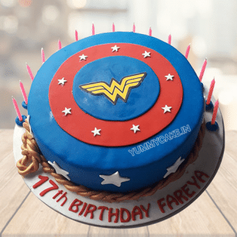 Wonder woman cake