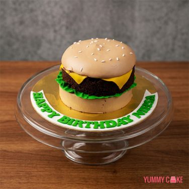 Burger Design Cake
