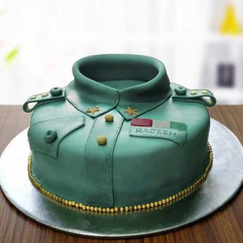 army retirement cake