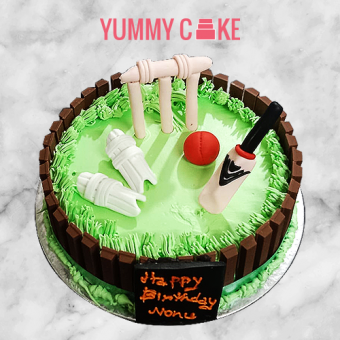 cricket theme cake online