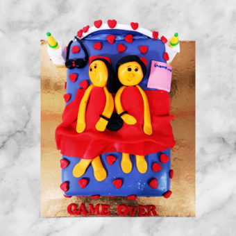 game over cake