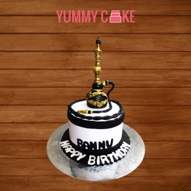 Hookah Birthday Designer Cake