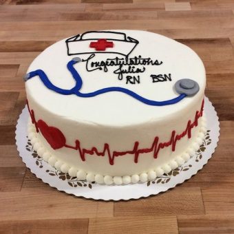 nurse retirement cake