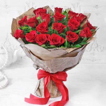 20 Red Roses Bouquet