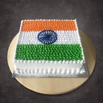 Patriotic Theme Cake for Independence Day and Republic Day