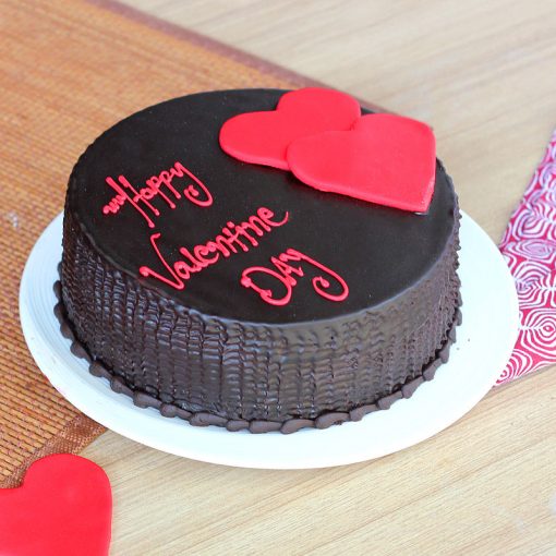 Valentine Truffle Cake