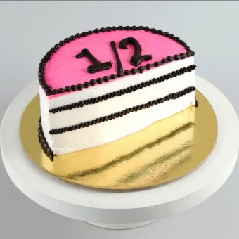 black forest half cake