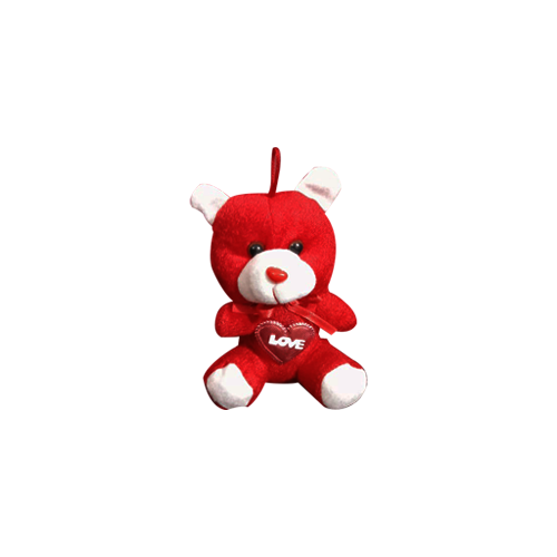 Cute Red Teddy (6.5 Inch)