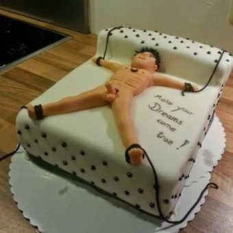 dream come true bachelor cake