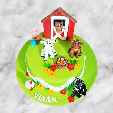 Farm House Cake