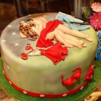 funny cake for groom