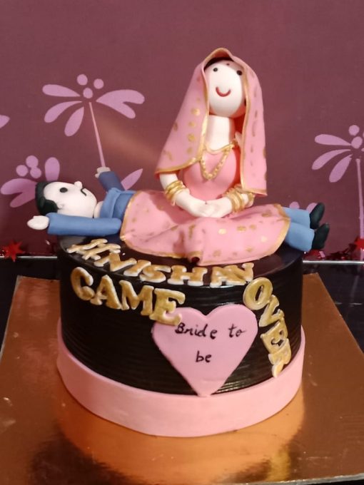 Game Over Cake for Bride