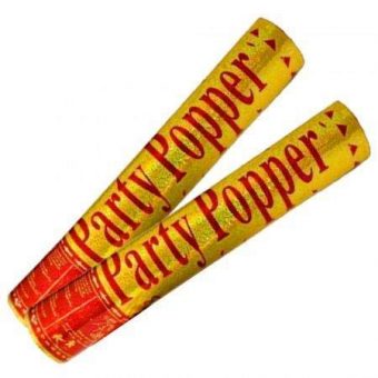 medium party poppers set