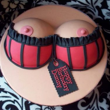 Naughty Birthday Cake