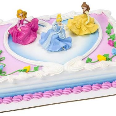 Princess Birthday Photo Cake