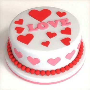 special valentine cake
