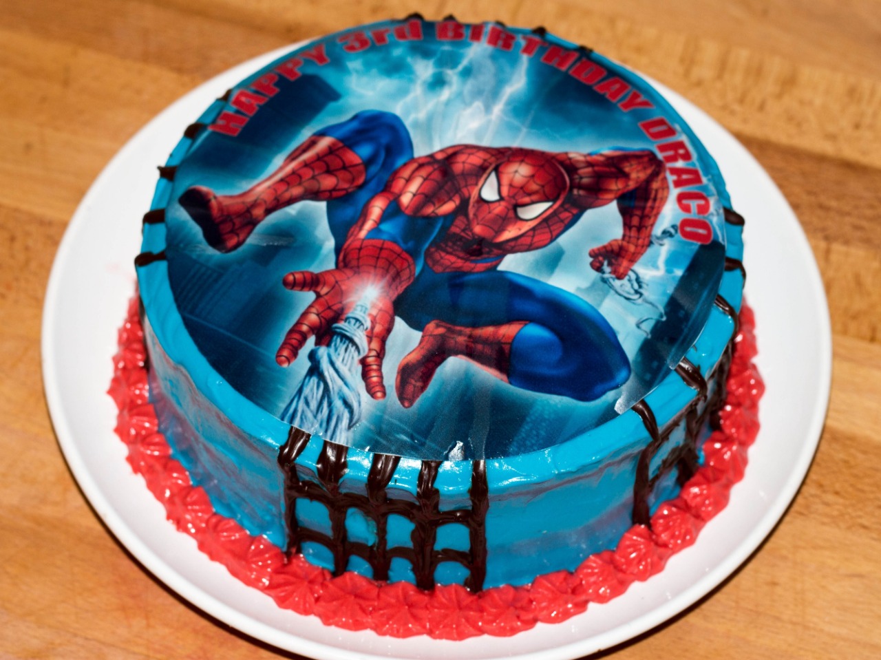Spiderman Photo Cake for Kid's Birthday | YummyCake