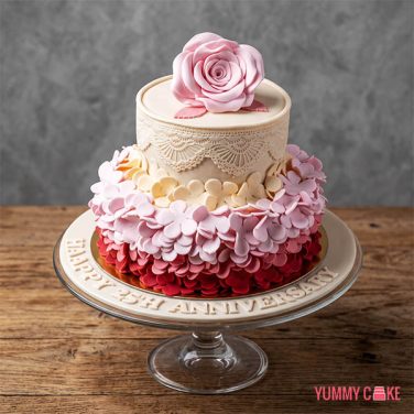 Beautiful Floral Cake