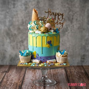 Candy Land Theme Cake