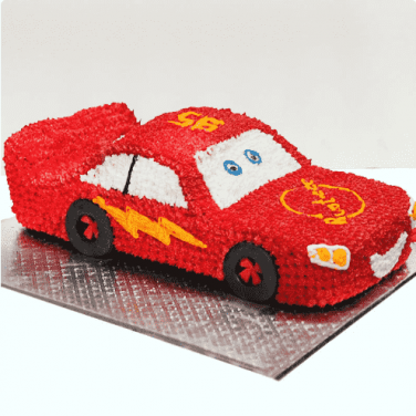 car theme birthday cake design