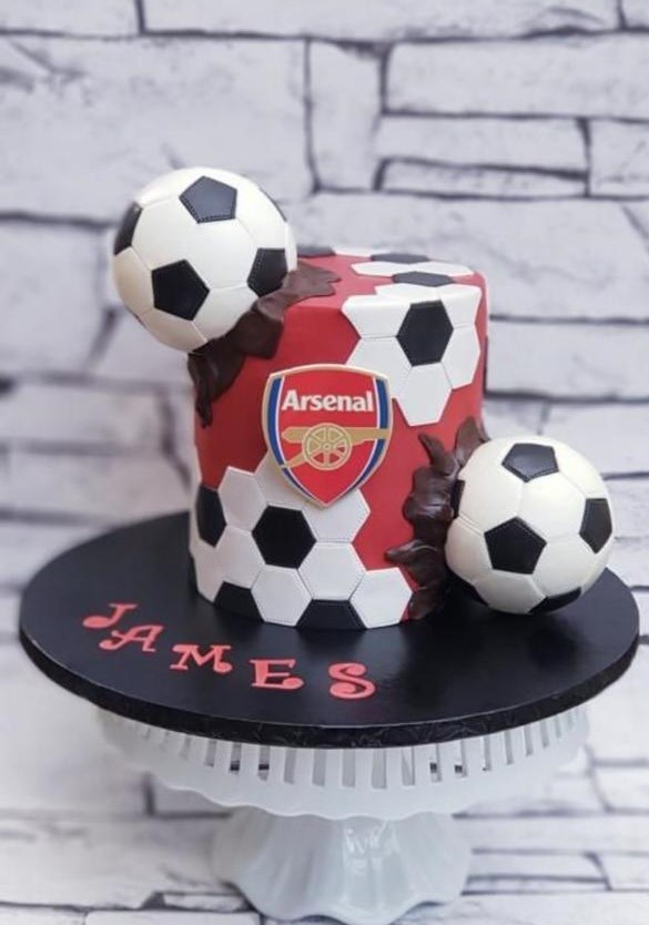 CAKENEST | HOMEBAKERS CLUB on Instagram: “Football ⚽️ 🥅 Cake 🥰🥰 . Cake  🎂 By @murrrrr26 ?… | Football birthday cake, Soccer birthday cakes,  Football themed cakes