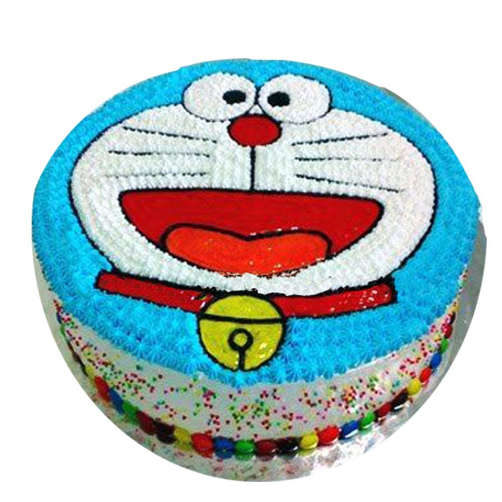 Doraemon Cream Cake for Birthday | YummyCake