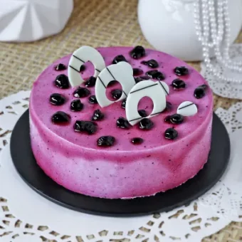 exotic blueberry cake