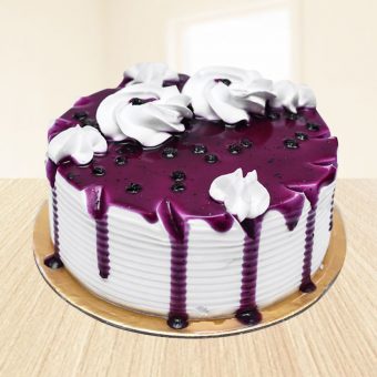 extravagant blueberry cake