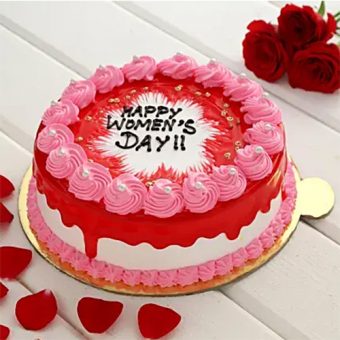 ladies special strawberry cake