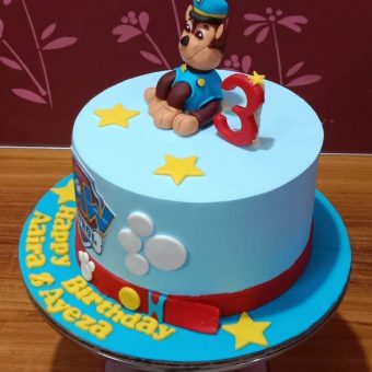 paw petrol birthday cake