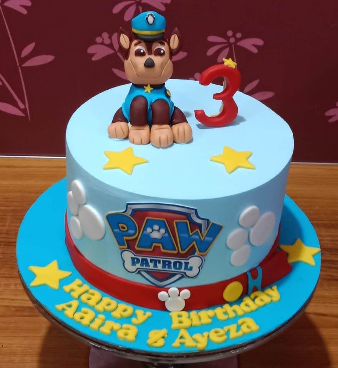 Paw Patrol Cake Design for Boys Birthday in Delhi | YummyCake