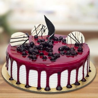 yummy blueberry cake