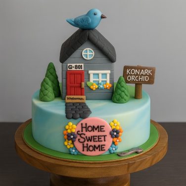housewarming party cake