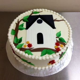 housewarming theme cake